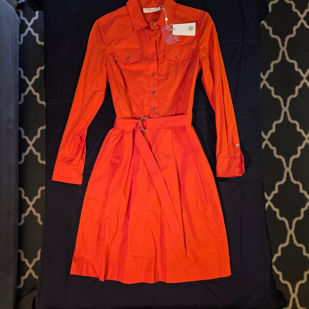 TORY BURCH Derrick Cotton Dress